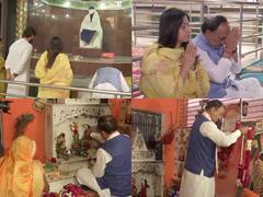 UP Election 2022 Voting: वोटिंग के दौरान भगवान का आर्शीवाद लेने पहुंचे BJP के ये दिग्गज नेता, देखें तस्वीरें