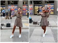 हार्डी संधू के फेमस सॉन्ग पर अमेरिकी युवती ने दी शानदार परफॉर्मेंस, वायलिन बजाकर जीता लाखों का दिल 