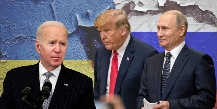 Russia Ukraine War Former US President Donald Trump says Vladimir Putin playing Joe Biden like drum Russia Ukraine War: ‘বাইডেনকে ঢোল বানিয়ে বাজিয়ে চলেছেন পুতিন’, যুদ্ধ নিয়ে তীব্র প্রতিক্রিয়া ট্রাম্পের