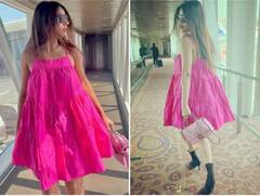 ਪਿੰਕ ਸ਼ਾਰਟ ਡ੍ਰੈੱਸ 'ਚ ਨਿਆ ਸ਼ਰਮਾ ਨੇ ਦਿਖਾਏ ਨਖ਼ਰੇ ਹਜ਼ਾਰ, ਅਦਾਕਾਰਾ ਦੀਆਂ ਗਲੈਮਰਸ ਤਸਵੀਰਾਂ ਫੈਨਜ਼ ਦੇਖ ਰਹੇ ਵਾਰ-ਵਾਰ