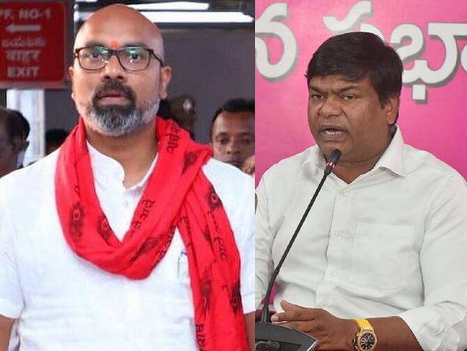 Nizamabad Political Rivalary Between TRS MLA Jeevan Reddy Vs BJP MP Dharmapuri Arvind | Dharmapuri Arvind Vs Jeevan Reddy: ఆర్మూర్‌లో హీటెక్కుతున్న రాజకీయాలు, MLA జీవన్ రెడ్డిపై అరవిందే బరిలో ...