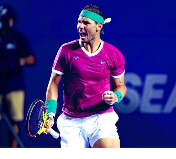 राफेल नदालनं चौथ्यांदा मेक्सिको ओपनचं विजेतेपद पटकावलं