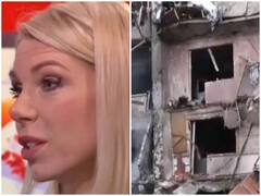 रूस-यूक्रेन हमले में अपने घर को उजड़ते देख महिला एंकर लाइव टीवी पर रोने लगी, कही ये बात 