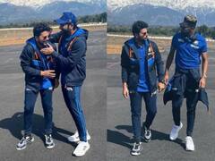 In Pics : भारतीय क्रिकेट संघाचं धर्मशाला येथे हटके फोटोशूट, पाहा फोटो