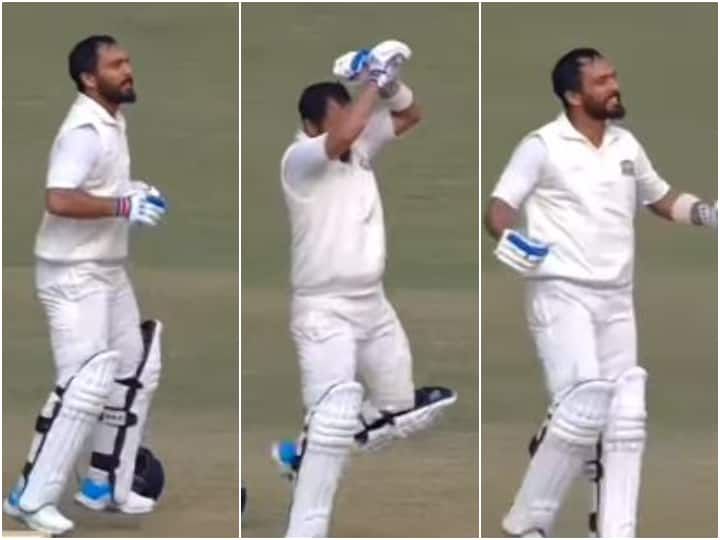 Watch: Mandeep Singh's 'Brock Lesnar-Style Celebration' After Scoring Ranji Ton Against Haryana