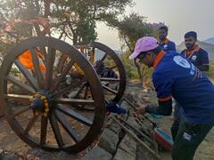 PHOTO: किल्ले आसावा गडावर स्वच्छता व वृक्ष संगोपन मोहीम!