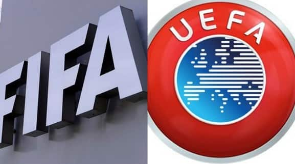 Russia-Ukraine Crisis: FIFA & UEFA decide together that all Russian teams shall be suspended in competitions Russia-Ukraine Crisis: ইউক্রেনে হামলার জের, রাশিয়াকে সাসপেন্ডের সিদ্ধান্ত ফিফা ও উয়েফার