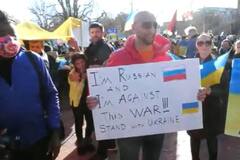 Russia Ukraine War: Washington 'ਚ White House ਬਾਹਰ ਲੋਕਾਂ ਨੇ ਕੱਢੀ ਰੈਲੀ