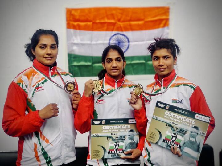 Nikhat Zareen Nitu and Nandhini wins medals in Strandja International Boxing championships Strandja Boxing Championships: ஐரோப்பிய குத்துச்சண்டை சாம்பியன்ஷிப் : 3 பதக்கங்கள் வென்று அசத்திய இந்திய வீராங்கனைகள் யார்?