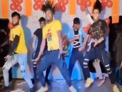 डांस करते हुए स्टंट भी कर रहे थे लड़के, अचानक हुआ ऐसा हादसा, फिर भी नाचना नहीं किया बंद