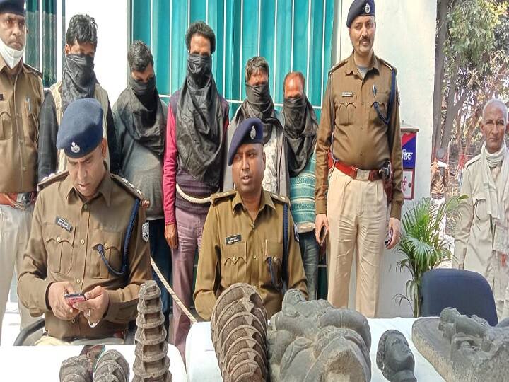 Bihar: Gang smuggling ancient idols busted, police arrested five miscreants gaya ann Gaya News: बिहार के 'धरोहर' का अंतर्राष्ट्रीय बाजार में सौदा करता था शख्स, पुलिस ने किया गिरफ्तार