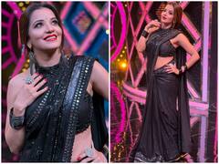 ब्लैक साड़ी और रेड लिपस्टिक में टीवी की इस 'डायन' ने बरपाया कहर, खूबसूरती से एक बार फिर मोहना ने मोह लिया सबका मन