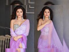 Rubina Dilaik : ऑफ शोल्डर आऊटफिटमध्ये रुबिनाचा दिलकश अंदाज, पाहा फोटो...