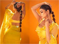 साड़ी में बलखाती मौनी रॉय की फोटोज़ पर फैंस का फिसला दिल, बोले 'तुझ सा कोई जहान में कहां..'