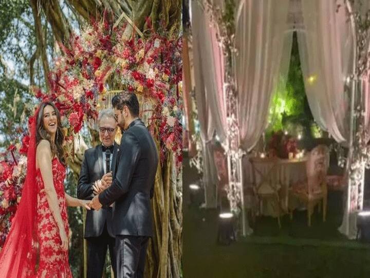 Shibani Dandekar And Farhan Akhtar Wedding Venue Photos Has Been Revealed फरहान अख्तर और शिबानी दांडेकर के वेडिंग वेन्यू की फोटो आई सामने, मनमोहक सजावट देख हार बैठेंगे अपना दिल