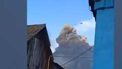 Russia Ukraine War: Ukraine releases visuals of vacuum bomb usage by Russia | ABP News