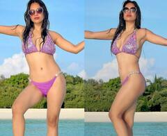 નેહા મલિકે બિકિની પહેરી પાણીમાં લગાવી આગ, જુઓ વાયરલ તસવીરો