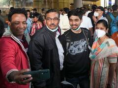 Cheers And Tears: Indians Evacuated From Ukraine Land Home With A Sigh Of Relief | IN PICS