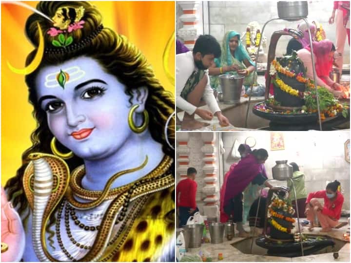 Mahashivratri 2022: आज पूरे देश में महाशिवरात्रि का पर्व मनाया जा रहा है. मंदिरों में भव्य सजावट की गई है. सनातन धर्म में महाशिवरात्रि (Mahashivratri 2022) का विशेष महत्व है. इस दिन भगवान शिव (Lord Shiva) और मां पार्वती (Maa Parvati) की पूजा-अर्चना की जाती है. मान्यता है कि इस दिन भगवान शिव की पूजा करने से भक्तों के सभी दुख दूर होते हैं और मनचाही इच्छापूर्ति का वरदान मिलता है. दिल्ली-एनसीआर के मंदिर में भी सुबह से भक्तों का तांता लगा हुआ है.