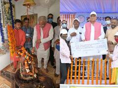 In Pics: सीएम बघेल ने महाशिवरात्रि पर ठाकुराईन टोला में किया लक्ष्मण झूले का भूमिपूजन, करोड़ों की दी सौगात