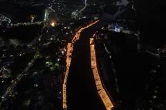 In Pics: महाशिवरात्रि पर 11 लाख 78 हजार दीयों से जगमग हुआ उज्जैन, अयोध्या का टूटा रिकॉर्ड