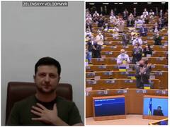 'Prove You Are With Ukraine': President Zelenskyy Receives Standing Ovation After European Parliament Address