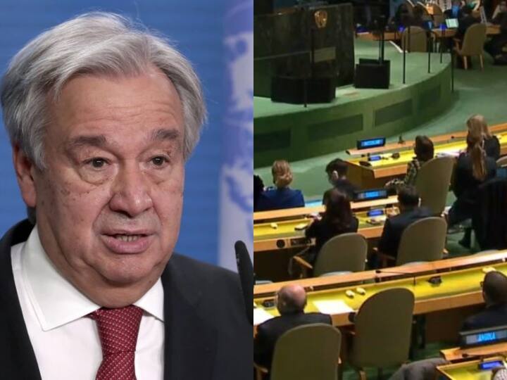 Ukraine Russia War UN General Assembly meeting on Ukraine Crisis Russia invasion UNGA बैठक में यूक्रेन ने कहा- हम नहीं बचे तो नहीं बचेगा संयुक्त राष्ट्र, रूस का पलटवार- हालात के लिए यूक्रेन जिम्मेदार