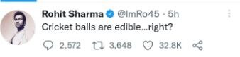 Rohit Sharma Twitter hacked : भारताचा कर्णधार रोहित शर्माचं ट्वीटर अकाऊंट हॅक?, तीन विचित्र ट्वीट केल्यामुळे खळबळ