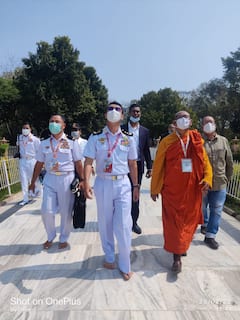 MILAN-2022: తాజ్‌మహల్‌, బుద్దగయలో మిలాన్ అతిథులు