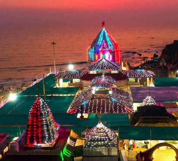 कुणकेश्वर मंदिरात देवगड हापुसची आरास!