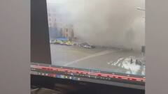 Kharkiv के सेंट्रल स्कवॉयर में रूस की सेना ने एयर स्ट्राइक की