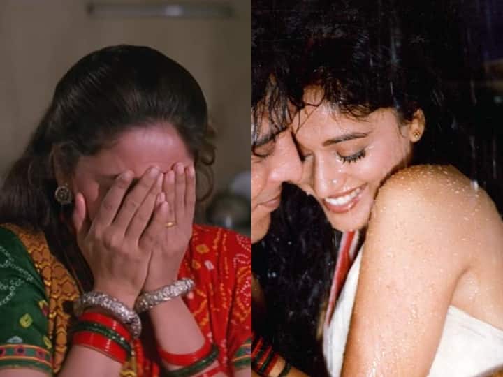 Madhuri Regretted Kissing Vinod Khanna In Film Dayavan इस एक्टर के साथ ऑन स्क्रीन किस कर पछताईं थी माधुरी, खुदके लिए इस फैसले से निराश थीं एक्ट्रेस