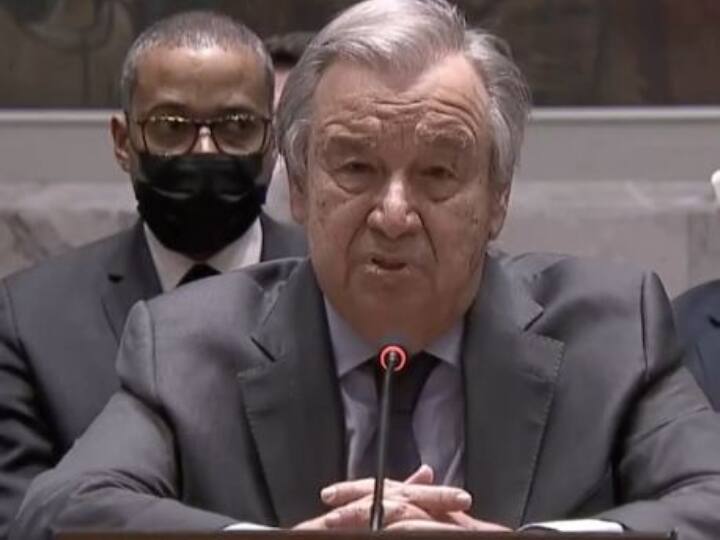 Ukraine Russia War United Nations General Assembly Antonio Guterres on Russia Vladimir Putin UNGA की आपात बैठक में यूक्रेन पर हमले को लेकर रूस को फटकार, युद्ध रोकने और सेना को वापस बुलाने को कहा
