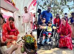 ਮਹਾਂਸ਼ਿਵਰਾਤਰੀ ਮੌਕੇ ਪ੍ਰਿਅੰਕਾ ਗਾਂਧੀ ਨੇ ਲਖਨਊ ਦੇ ਸ਼ਿਵ ਮੰਦਰ 'ਚ ਕੀਤੀ ਪੂਜਾ, ਤਸਵੀਰਾਂ ਆਈਆਂ ਸਾਹਮਣੇ