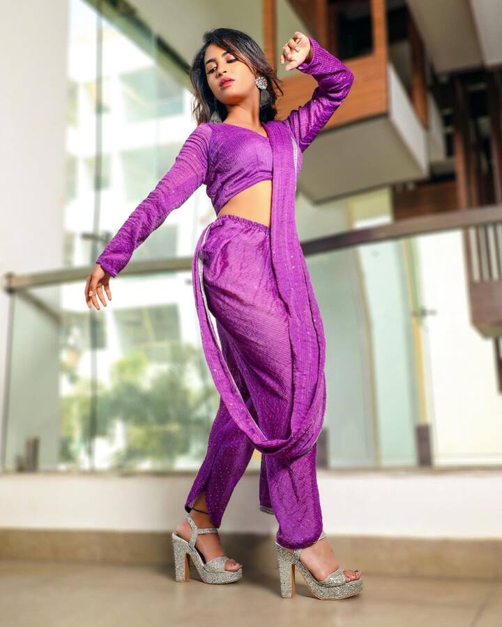 అలేఖ్య హారిక ట్రెడిషనల్ పిక్స్ -Image credit: Alekhya harika/Instagram