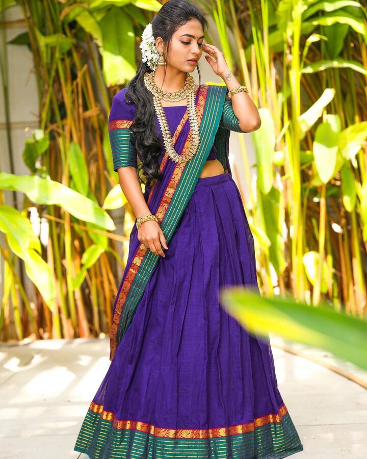 ప్రస్తుతం ఆమె కెరీర్ జోరు మీదే ఉంది. -Image credit: Alekhya harika/Instagram