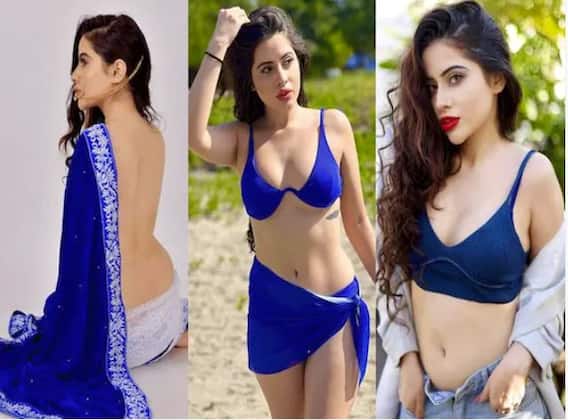 ਨੀਲੇ ਰੰਗ ਦੀ ਡਰੈੱਸ 'ਚ ਉਰਫੀ ਜਾਵੇਦ ਨੇ ਮਚਾਇਆ ਤਹਿਲਕਾ, ਦੇਖਦੇ ਹੀ ਹੋ ਜਾਵੋਗੇ ਦੀਵਾਨਾ