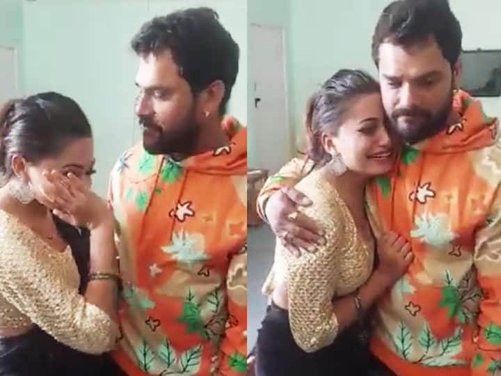 Bhojpuri News: girl from Nepal started crying after hugging Khesari Lal Yadav, video going viral on social media ann Bhojpuri News: खेसारी लाल यादव से लिपटकर रोने लगी नेपाल की यह लड़की, वायरल हो रहा वीडियो, आपने देखा क्या?