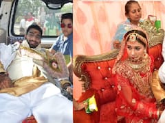 In Photos: घोड़ी नहीं, एंबुलेंस में बारात लेकर पहुंचा दूल्हा, रचाई शादी