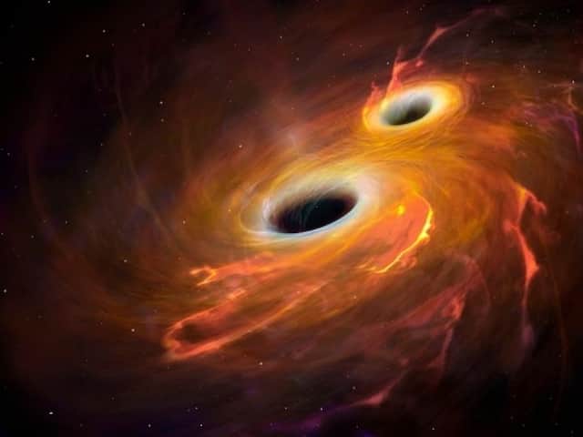 supermassive black holes in space