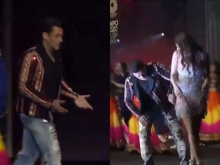 Salman Khan Failed To Complete His Hook Up Step On Jumme Ki Raat Song With Pooja Hegde On