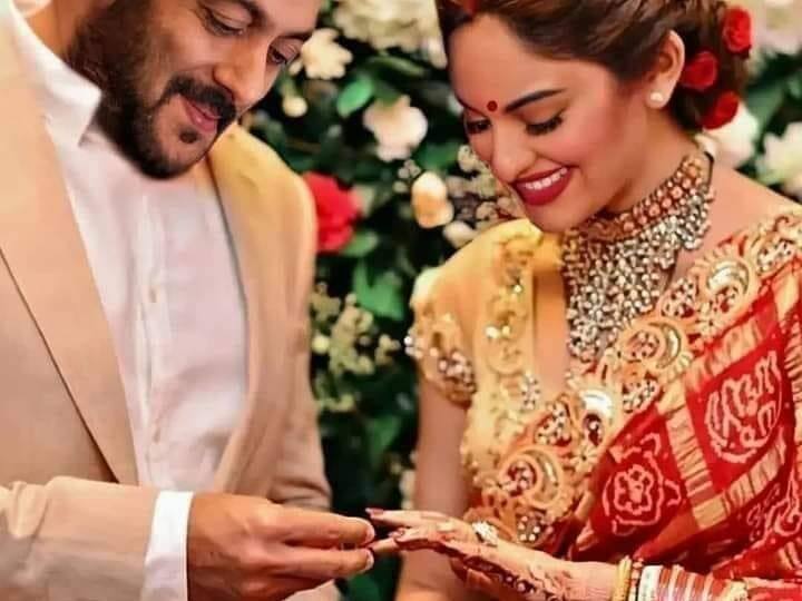 Salman Khan Secretly Got Married To Sonakshi Sinha Heres The Truth Behind Viral Pic