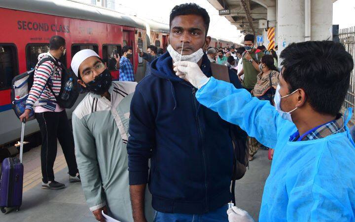 Covid Update: India Records Marginal Rise In Cases. 7,554 Fresh Infections Registered Covid Update: India Records Marginal Rise In Cases. 7,554 Fresh Infections Registered