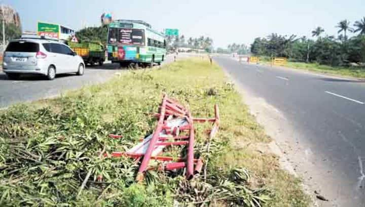 75 crore has been earmarked for the rehabilitation of 7.6 km of the Trichy-Dindigul Highway. திருச்சி-திண்டுக்கல் நெடுஞ்சாலை விரிவாக்கத்திற்கு 75 கோடி ஒதுக்கீடு  - விரைவில் துவங்கப்படும் பணிகள்