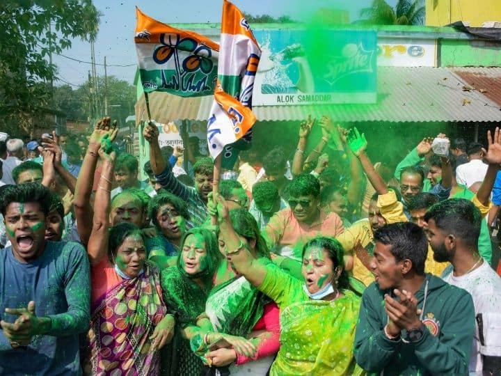 West Bengal Civic Polls Result 2022: TMC Heading For Landslide Win, Disappointment For Suvendu Adhikari Family Family In Kanthi Bengal Civic Polls: TMC Wins 102 Of 108 Municipalities, Setback For Suvendu Adhikari In His Bastion