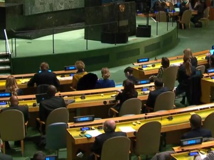 Ukraine Russia War UN General Assembly meeting voting tonight on Vladimir Putin Ukraine Crisis रूस-यूक्रेन जंग पर संयुक्त राष्ट्र महासभा की बैठक जारी, रूस को घेरने की जबरदस्त तैयारी, आज रात साढ़े आठ बजे होगी वोटिंग