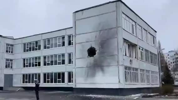 Russia Ukraine War: Missile attack at a school in Kharkiv | ABP News