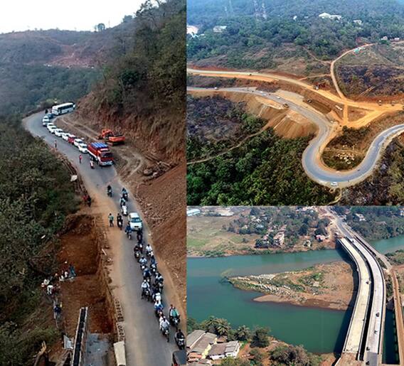 चिपळूणच्या परशुराम घाटातून जीवघेणा प्रवास...