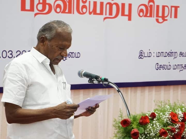 சேலம் மாநகராட்சி ஐந்தாவது மேயராக அறிவிக்கப்பட்டுள்ள ராமச்சந்திரன் யார் தெரியுமா?