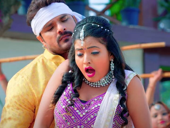 Khesari lal yadav and Antra Sing Holi Ke Kabutar song Bhojpuri Holi Song 2022 रंगारंग होली की एक झलक दिखाता है खेसारी लाल यादव का ये होली सॉन्ग, 'होली के कबूतर' हुआ वायरल